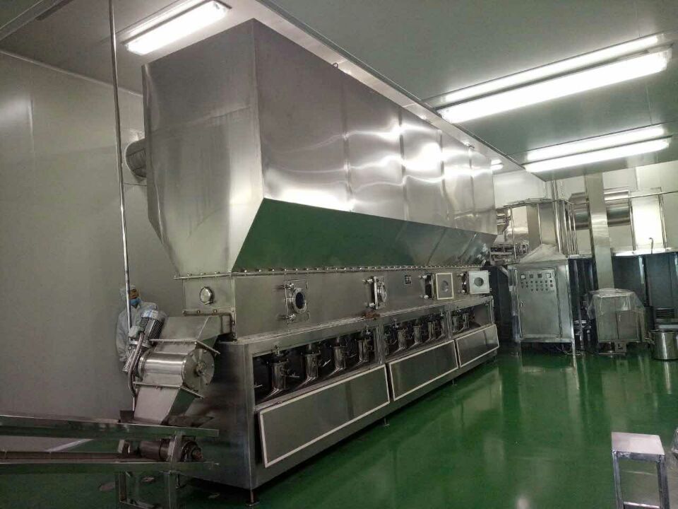 常州力度--面包糠专用卧式沸腾干燥机现已投产！